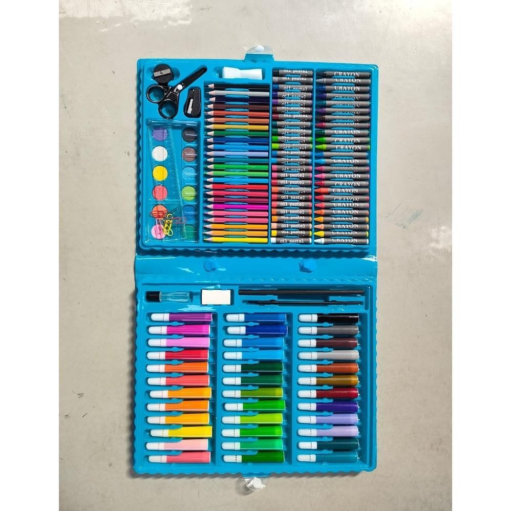 

Promo Crayon Set Mewarnai Melukis / Pensil Menggambat 150Pc / Alat Tulis Anak Garansi