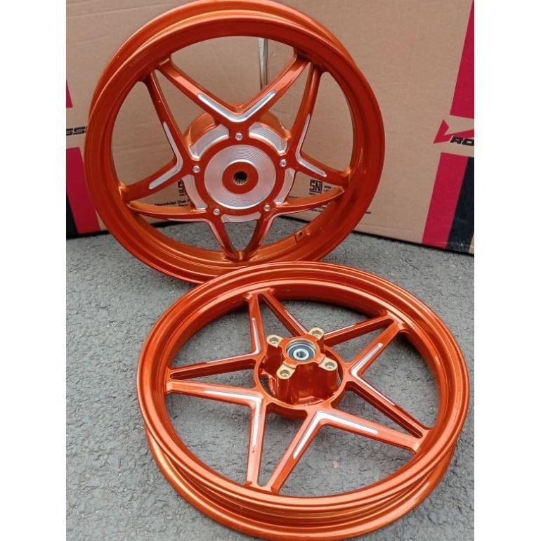 DFR Velg V.Rossi Venom  Orbit X (Gen2)Vario 110, Vario125 dan MIO (185/215-14) VELG RACING VROSSI OR