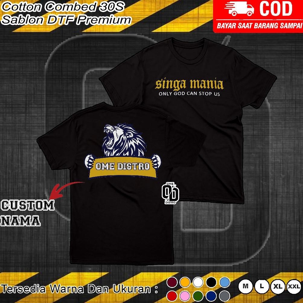 Terbaru Baju Kaos Distro Singa Mania Sriwijaya Fc