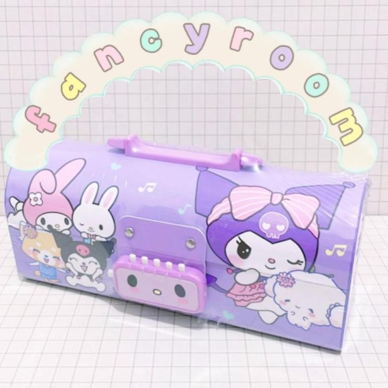 

Promo Kotak Pensil Karton Lengkung Pakai Kode Kunci/ Tempat Pensil/ Pencil Case --Ay12 Special Promo