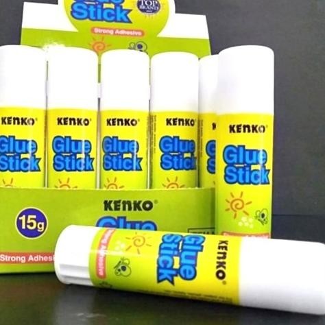 

Lem Glue Stick Kenko 15 Gram isi 20