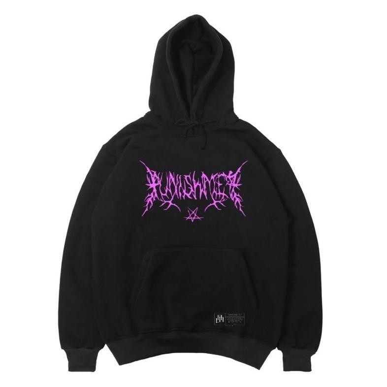 Promo Kaos Hoodie Punishment Metal Aestethic Unisex Punishment Co Sweatshirt Punisment Premium Baju 