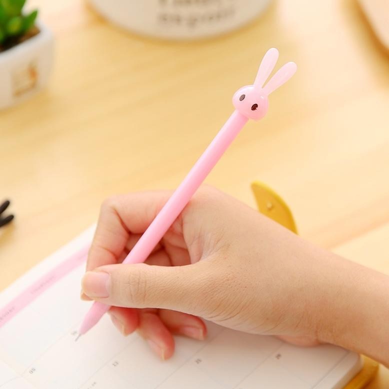 

FE24 HC Pulpen Pena Bentuk Karakter Kepala Kelinci Bolpen Karakter Bunny Lucu Unik Pulpen Karakter Gel Imut Pulpen Gel Pena Murah Murah