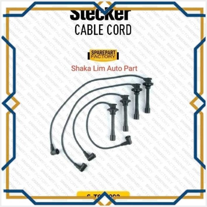 [SPA] CABLE CORD KABEL BUSI TOYOTA COROLLA TWINCAM AE92 90919 22211 STECKER