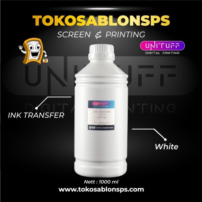 

Unituff Ink Transfer W (White) @1Ltr