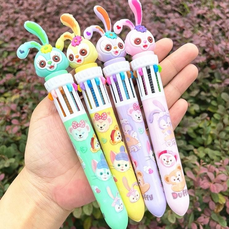 

se-7 Pulpen Motif Cute / Pulpen Karekter Lucu / Pulpen 10 Warna Berkualitas