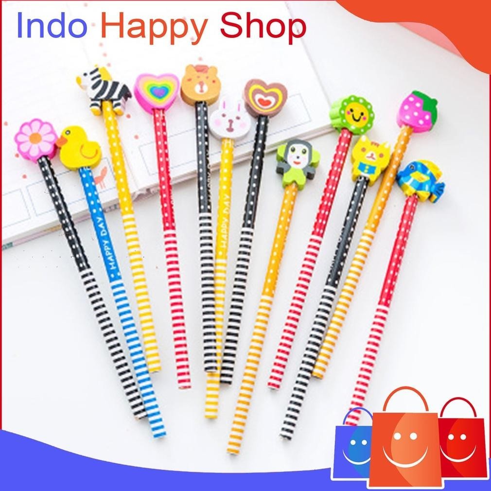 

Ah67 Pensil Karakter + Penghapus Pensil Lucu Ada penghapus Pensil Fancy Pensil Unik Karakter Souvenir Terlaris