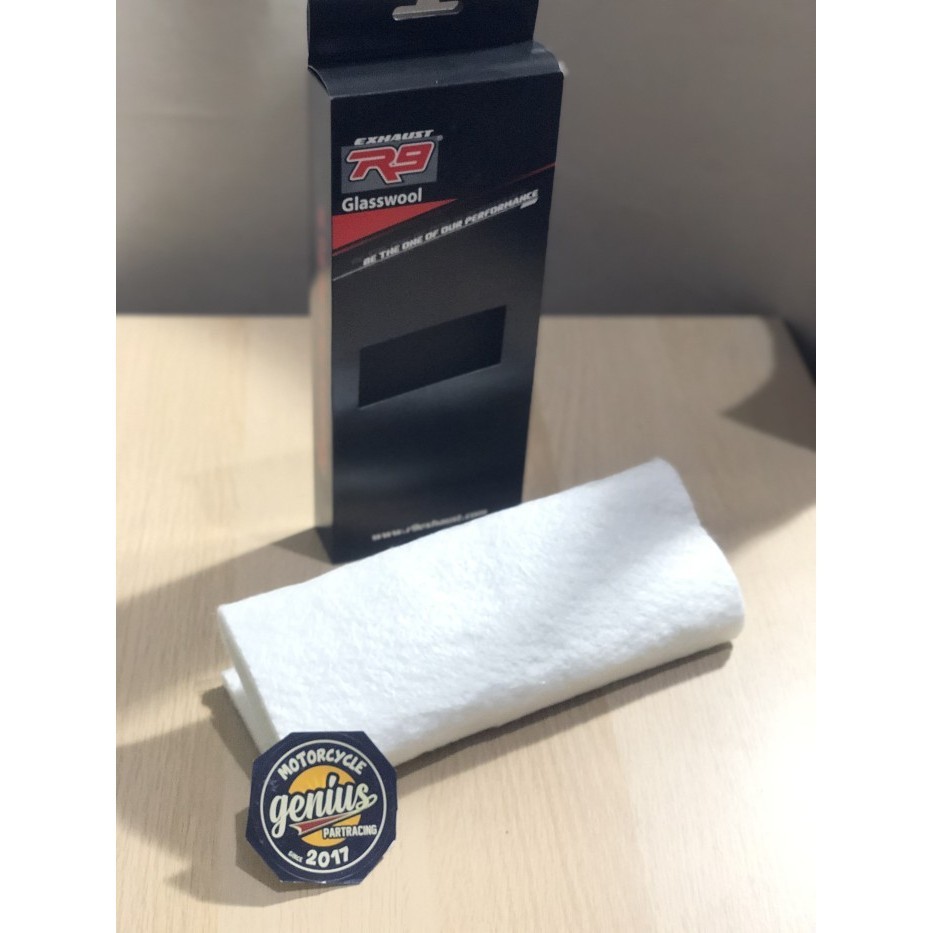 TERBARU GLASSWOOL - GASWOOL KNALPOT R9 RACING ORIGINAL