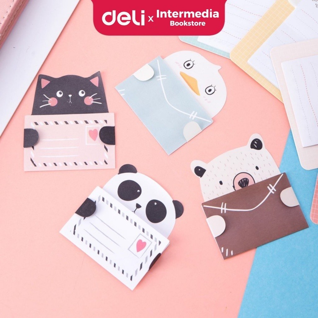 

Deli Sticky Notes EA55202 /Memo tempel - 76×101mm 3''×4'' 15 sheets