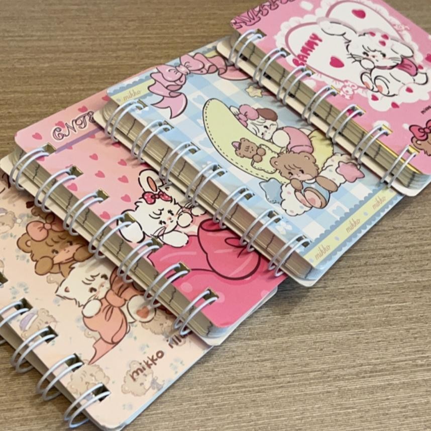 

At43 (DODOCO) Buku Tulis Notebook Mini A7 Scarpbook Kecil 80 Halaman Motif Kartun Sale