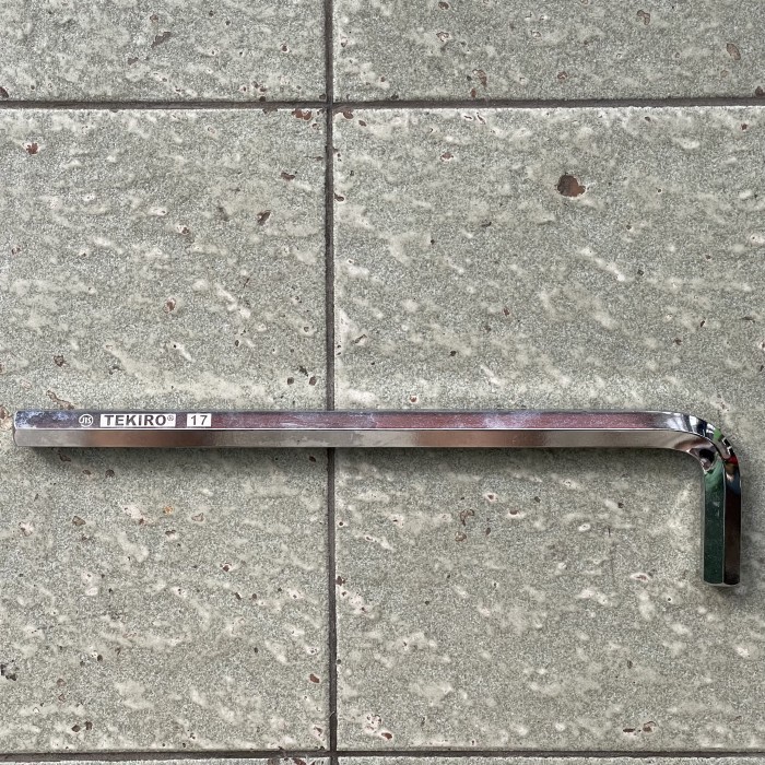 KUNCI L 17 mm PANJANG / HEX KEY 17mm LONG