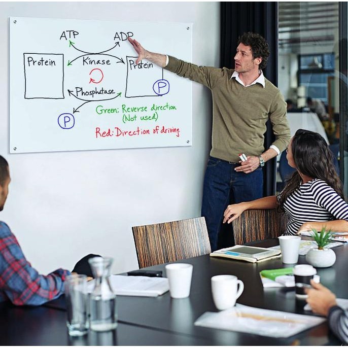 

Glassboard Standing Magnetic 100x180 cm + Ongkir