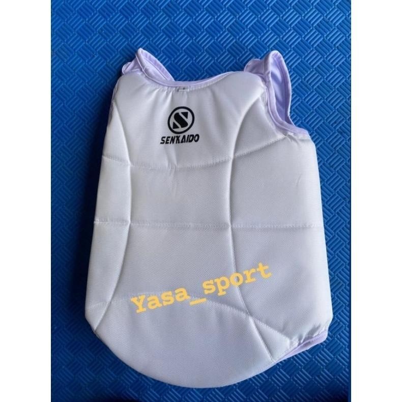 OIU Body protector karate senkaido // body protector karate model kaos // pelindung badan karate TER