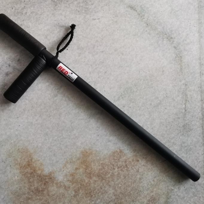 OIU NEW PRODUCT  PROMO Baton Tongkat Tonfa Pemukul T BESI Pertahanan Bela Diri Kuat Keras TERLARISSS