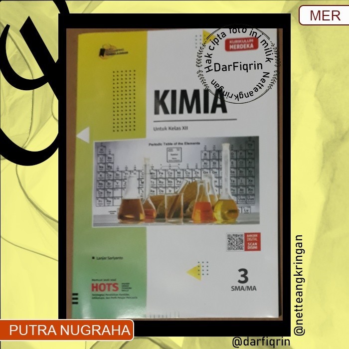 LKS Kimia Kelas 12 Semester 1 dan 2-SMA/MA KURMER Kurikulum Merdeka-Putra Nugraha/Hayati/Kharisma-HO
