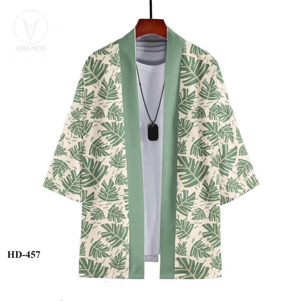 kimono Outer wanita pria outer blazer motif korean dan jepang