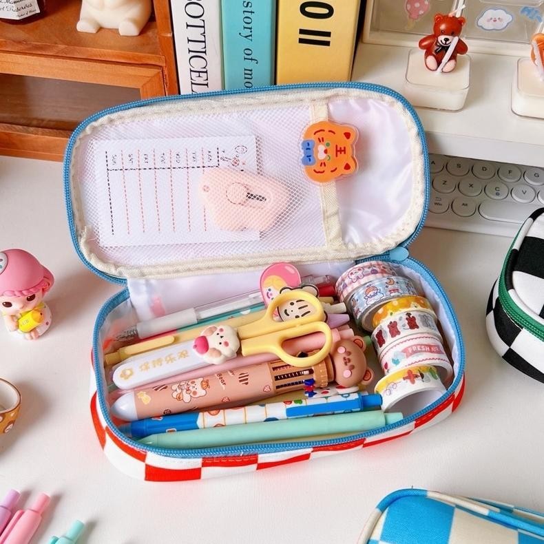 

Best Seller Xunyin.ShopKisi Catur Pola Kartun Lucu Besar -Kapacity Tas Pena Mahasiswa Dapat Diberangi Dengan Kantong Dengan Kantong Best Seller