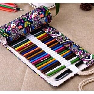 

Tgc-1924 Marco Bohemian Tas Pensil Gulung Canvas 48 Slot 20 X 56Cm Tempat Pensil Terbaru