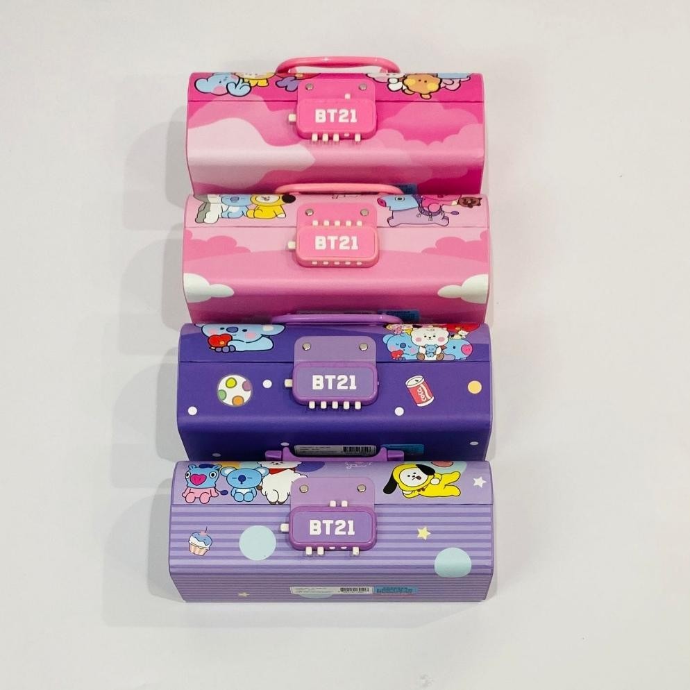 

At43 Fbi Kotak Pensil Karton+Kunci Pin/Tempat Pensil/Pencil Case Locker Diskon Toko