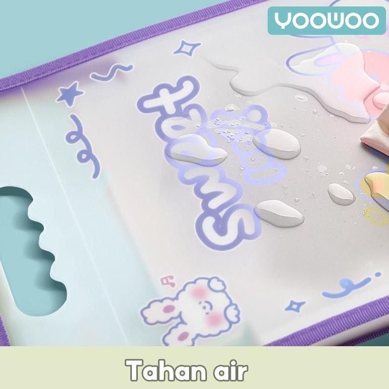 

Er-90 Yoowoo File Organizer / Penyimpanan Berkas / Folder Portable / Tempat Kertas Ujian Promo Special