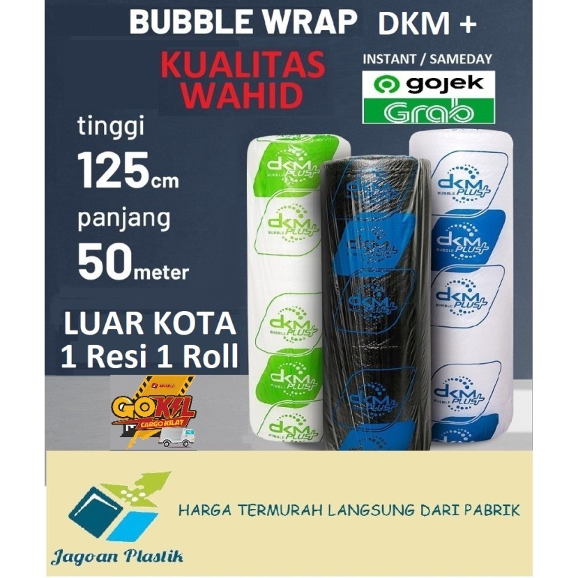 

DISKON BUBBLE WRAP / BUBLE WRAP PREMIUM EKONOMIS 125 CM X 50 M