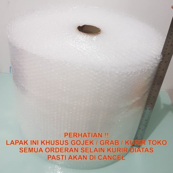 

BRG BARU [GO SEND] Bubble Wrap 50m x 40cm Harga Promo