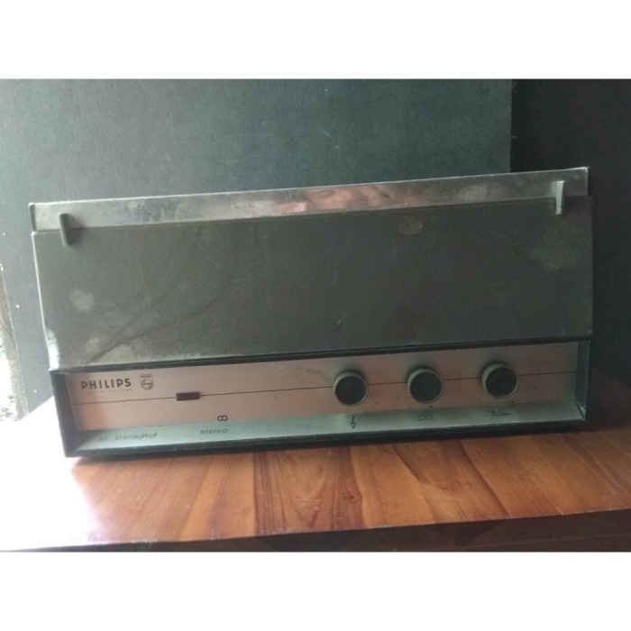 Merli Turntable Vinyl Player Philips - Pemutar Piringan Hitam Jadul - Antik