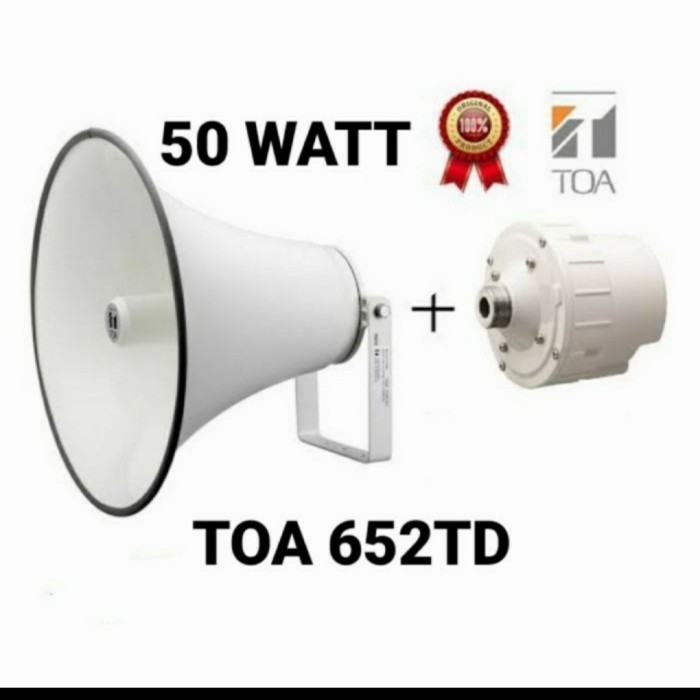 SPEAKER CORONG TOA 50 WATT ZH 652 T TOA MASJID MUSHOLLA