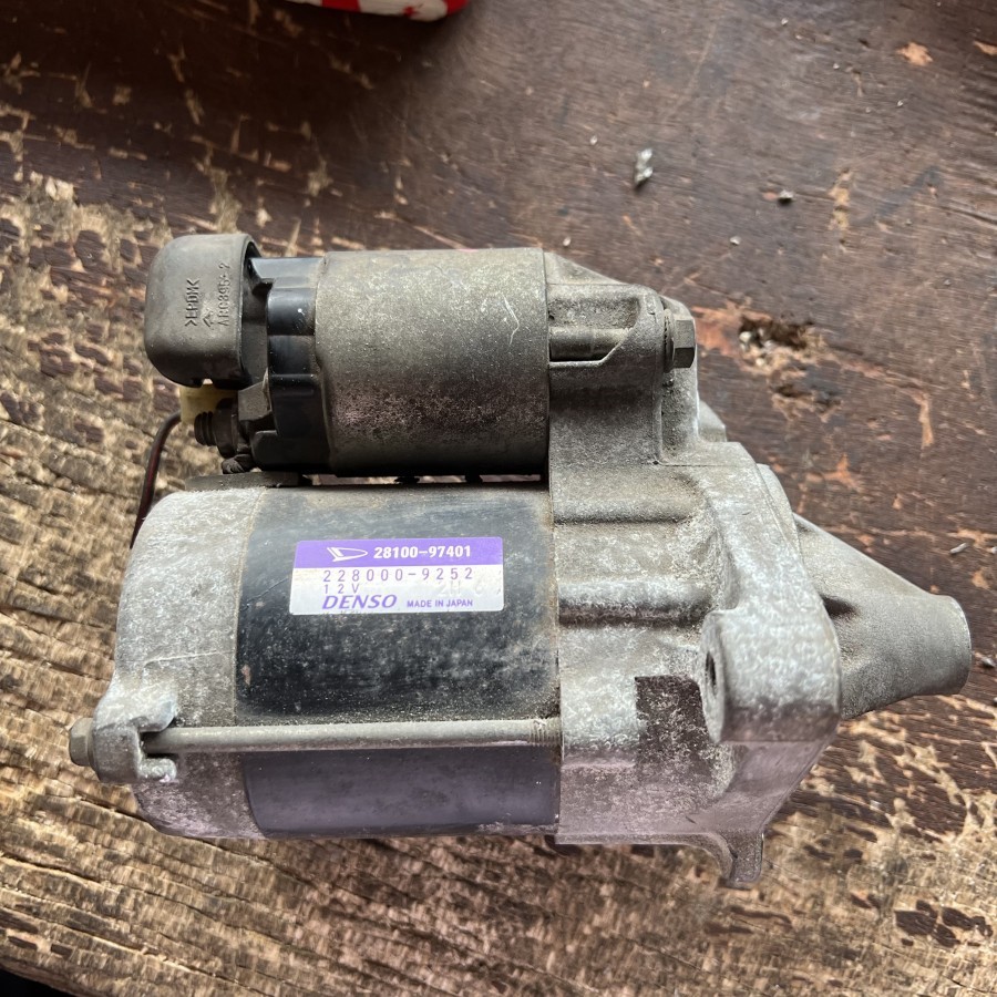 Dinamo Starter Avanza/Rush/Xenia/Terios -Stater Assy -Copotan Original