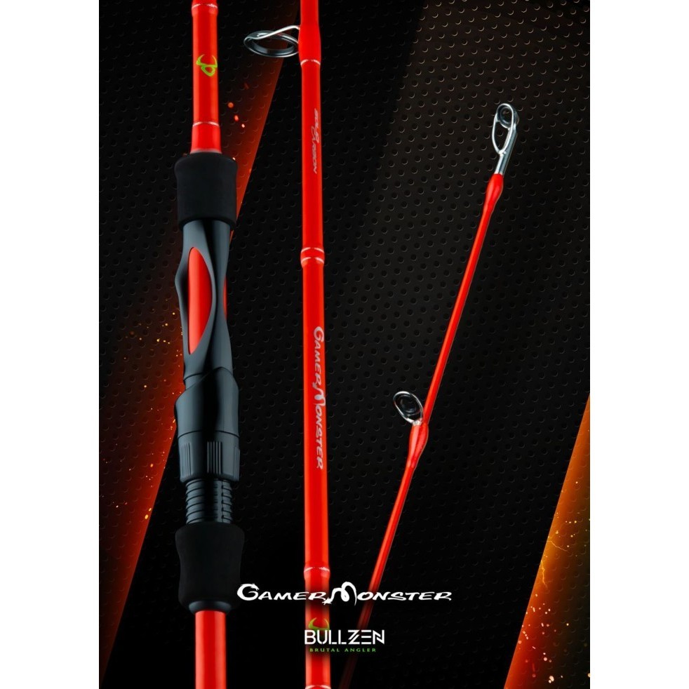 BULLZEN ROD GAMER MONSTER SOLID CARBON (SP)