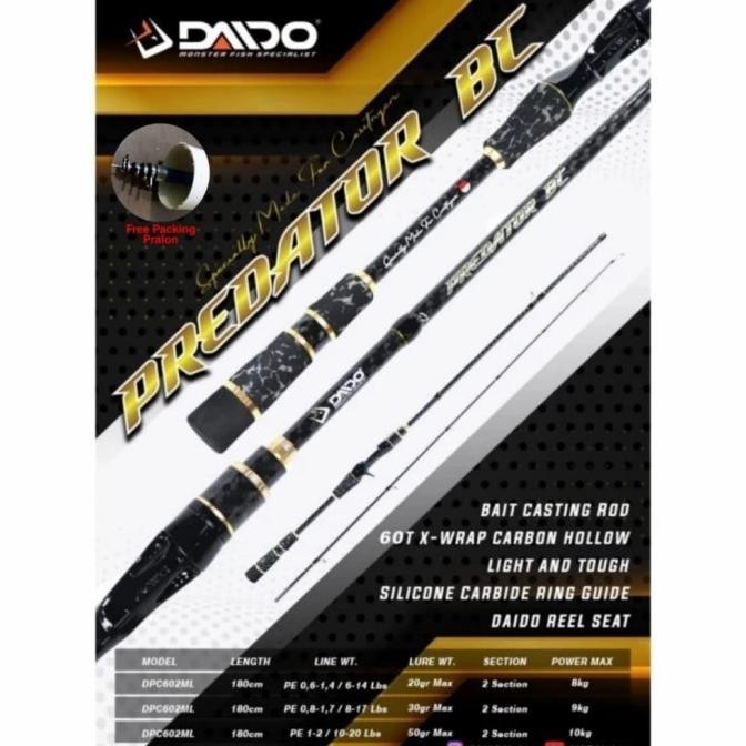 Joran BC Daido Predator 602 / 180cm .,