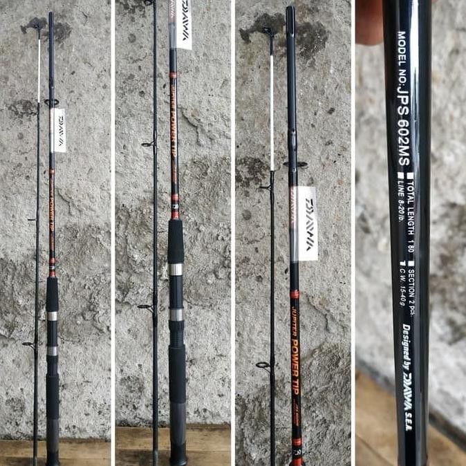 JORAN PANCING DAIWA JUPITER POWER TIP CARBON 210 ASLI TERLARIS .,