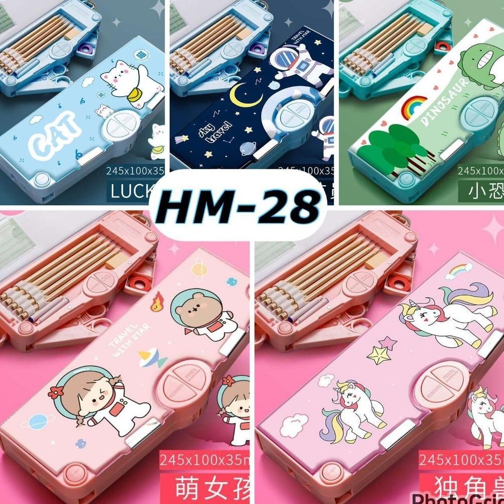 

Sale Hm28 Kotak Pensil Serbaguna Tempat Kotak Pensil Mekanik Multifungsi Murah