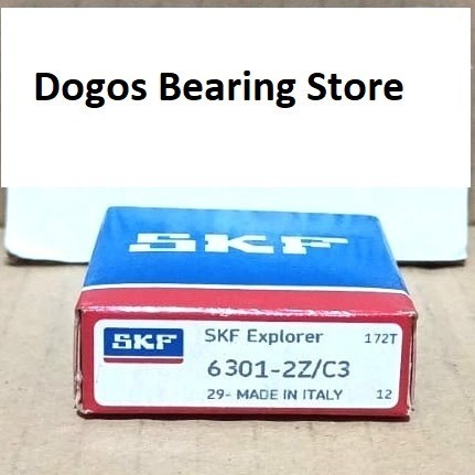 BEARING 6301 2Z C3 / ZZ C3 SKF