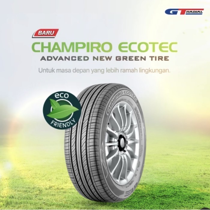 NEW SERIES BAN MOBIL GT RADIAL 185/65 R15 CHAMPIRO ECOTEC 185 65 15 GT 185 65 R15 ORIGINAL QUALITY