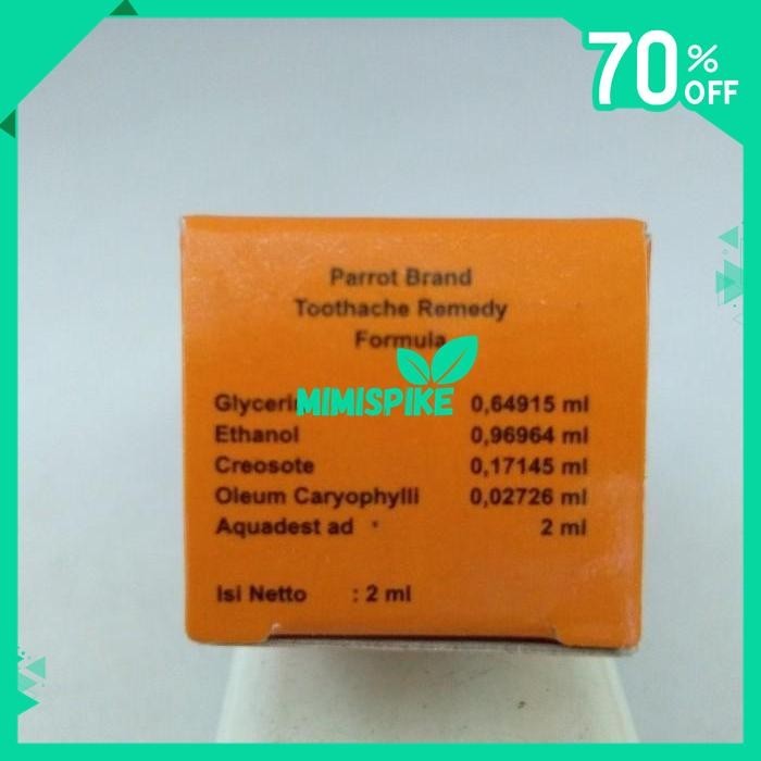 OBAT SAKIT GIGI CAP BURUNG KAKATUA KESEHATAN MULUT & GIGI BY MIMISPIKE 