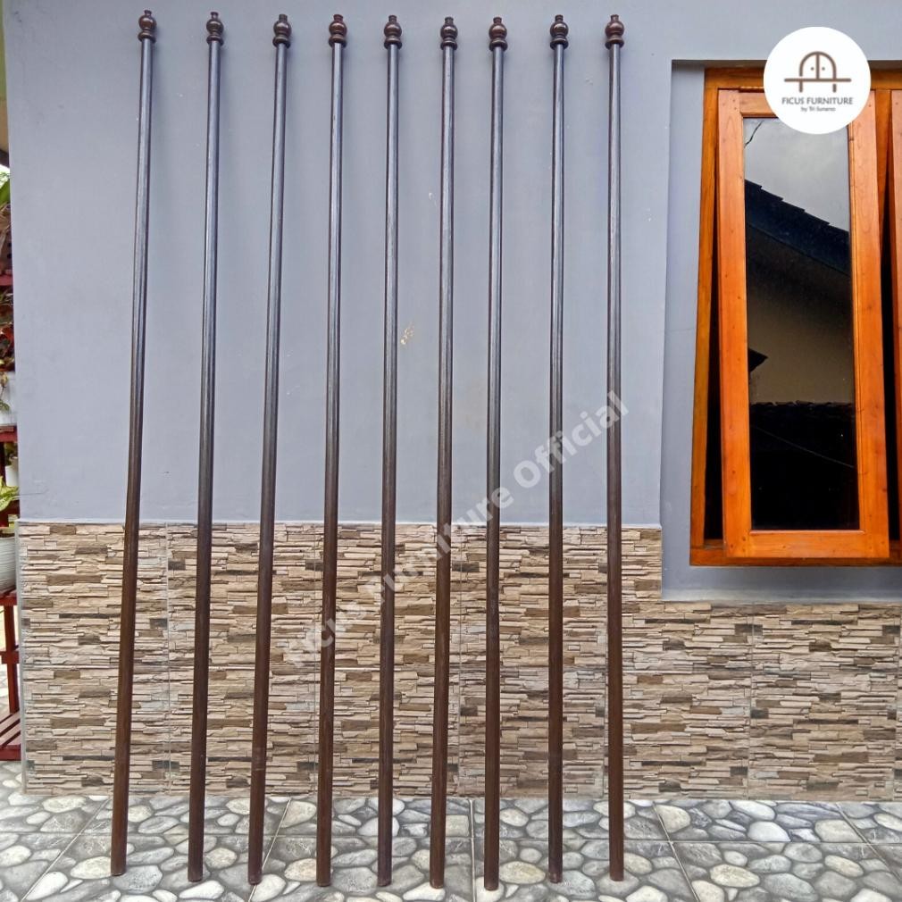 FLASH SALE Tiang Bendera / Tiang Bendera Ruangan / Tiang Bendera Kayu COD