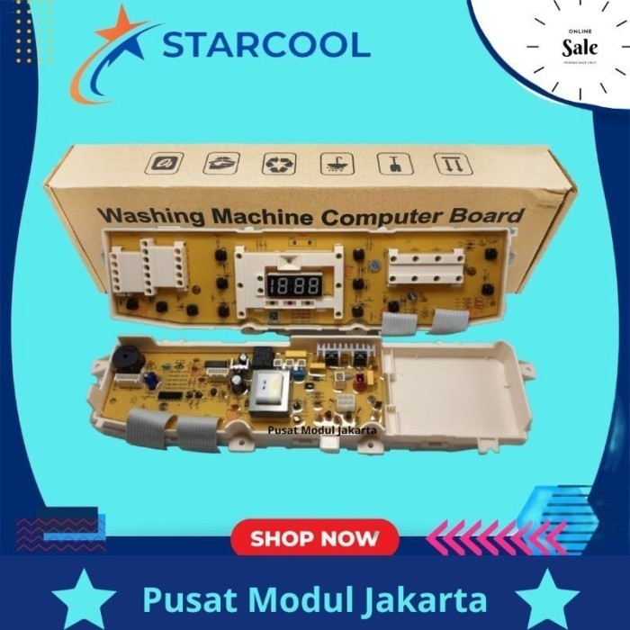 SAMSUNG WA90WP MODUL PCB MESIN CUCI TOP LOADING