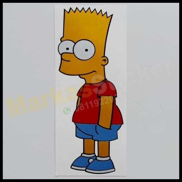 

DISKON STIKER SIMPSON BART CHARACTER !