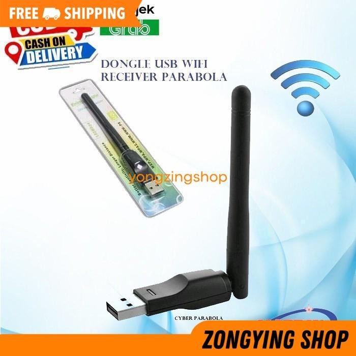USB WIFI STICK WIRELESS ADAPTER NETWORK DONGLE 150MBPS ANTENA DVB T2 ZONGYING SHOP TERMURAH