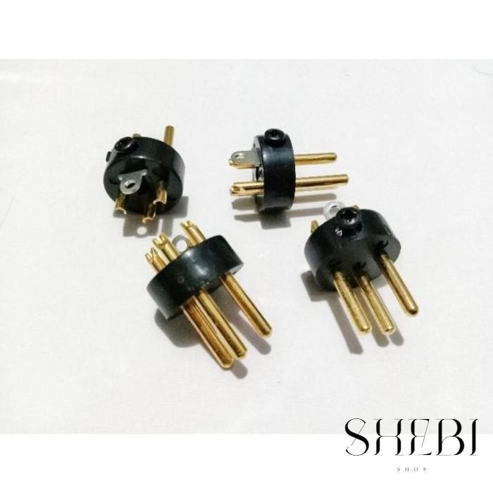 KONEKTOR MIC WARNA EMAS PLUS BAUT shebi_shop