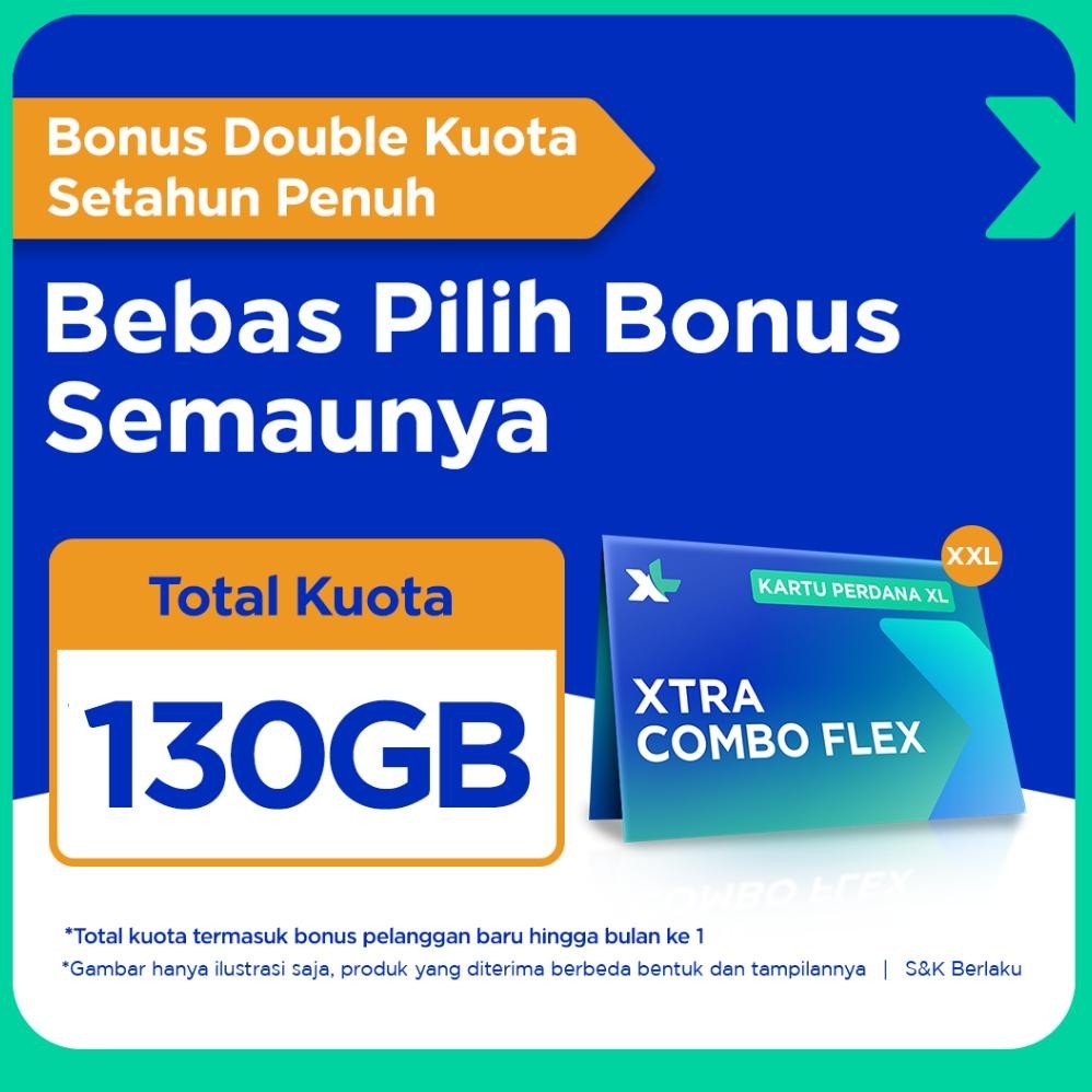 VIRAL Kartu Perdana XL Xtra Combo Flex XXL er-79