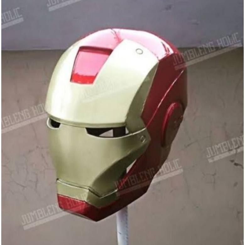 TERMURAH Topeng Iron Man/ Topeng anak/dewasa Iron Man AS25