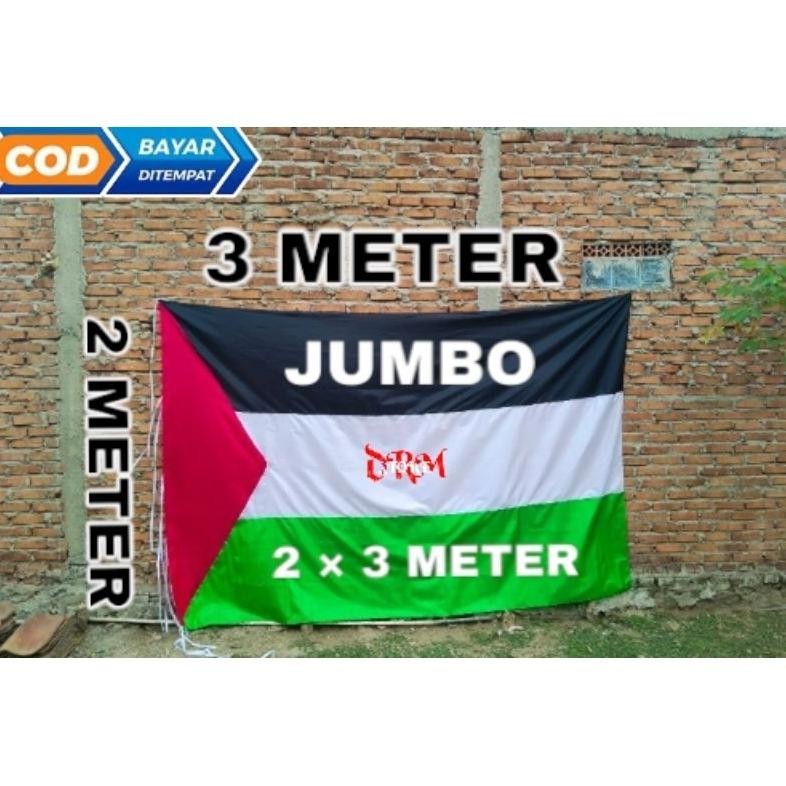 PROMO - BENDERA PALESTINA JUMBO