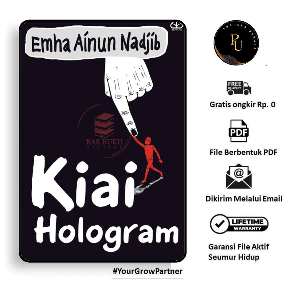 

492. CAKNUN (EMHA AINUN NAJIB) KIAI HOLOGRAM - [-]