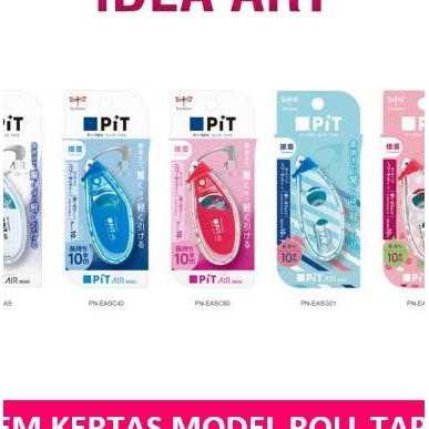 

Tombow Glue Tape Pit Air Touch 6 Mm X 10 Mm Double Tape Lem Kertas Eas