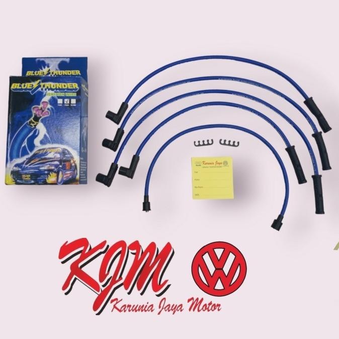 Kabel Busi 4 Core Blue Thunder Original