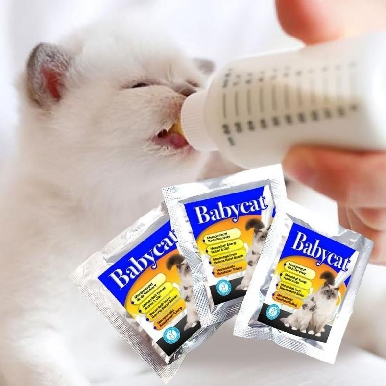 BABY CAT - Susu Kucing Susu Kitten Susu Bayi Kucing Susu Penggemuk Kucing Susu Pengganti ASI Kucing