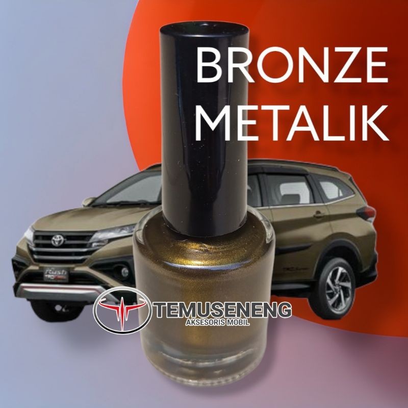 Cat Bronze Metalik Metallic Penghilang Baret Lecet Mobil Motor Oles