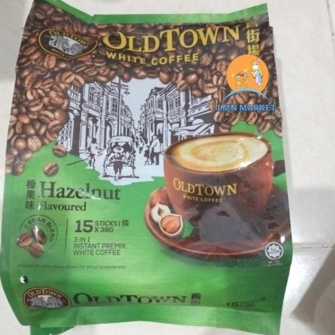 

Old Town White Coffee Hazelnut Kopi Old Town / Oldtown Malaysia